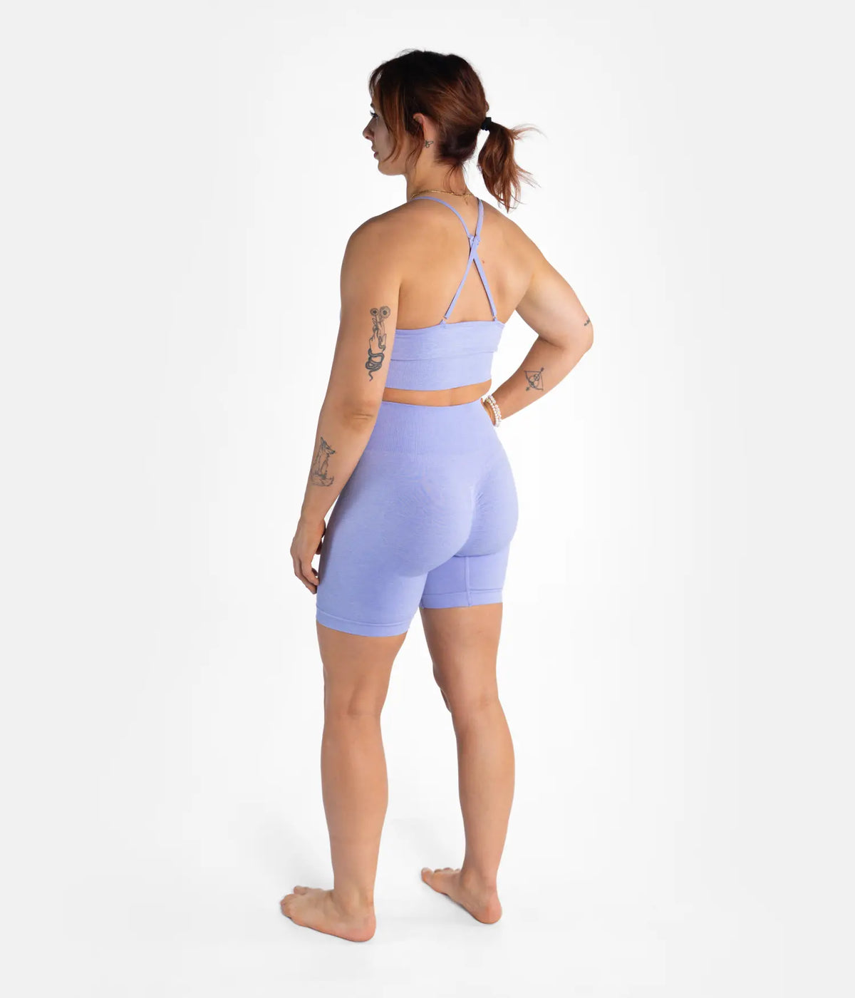 Eira Women&#39;s Seamless Shorts - Lilac