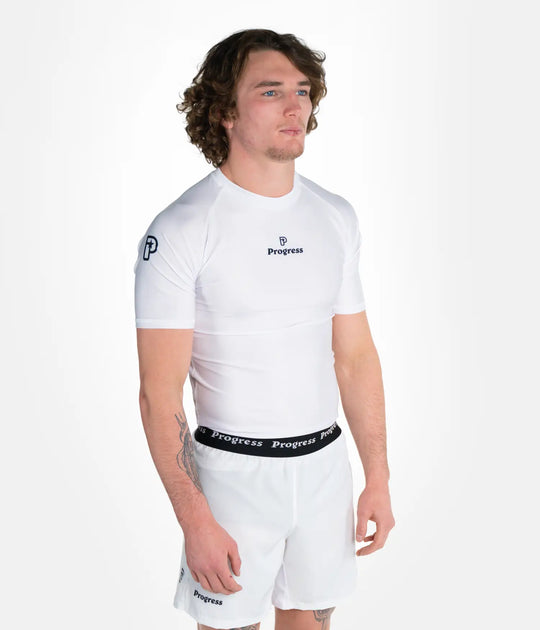Academy Rashguard - White