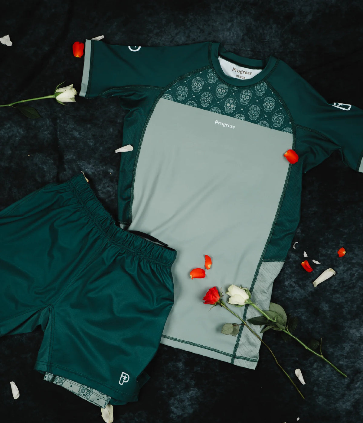 Calavera Rashguard - Olive