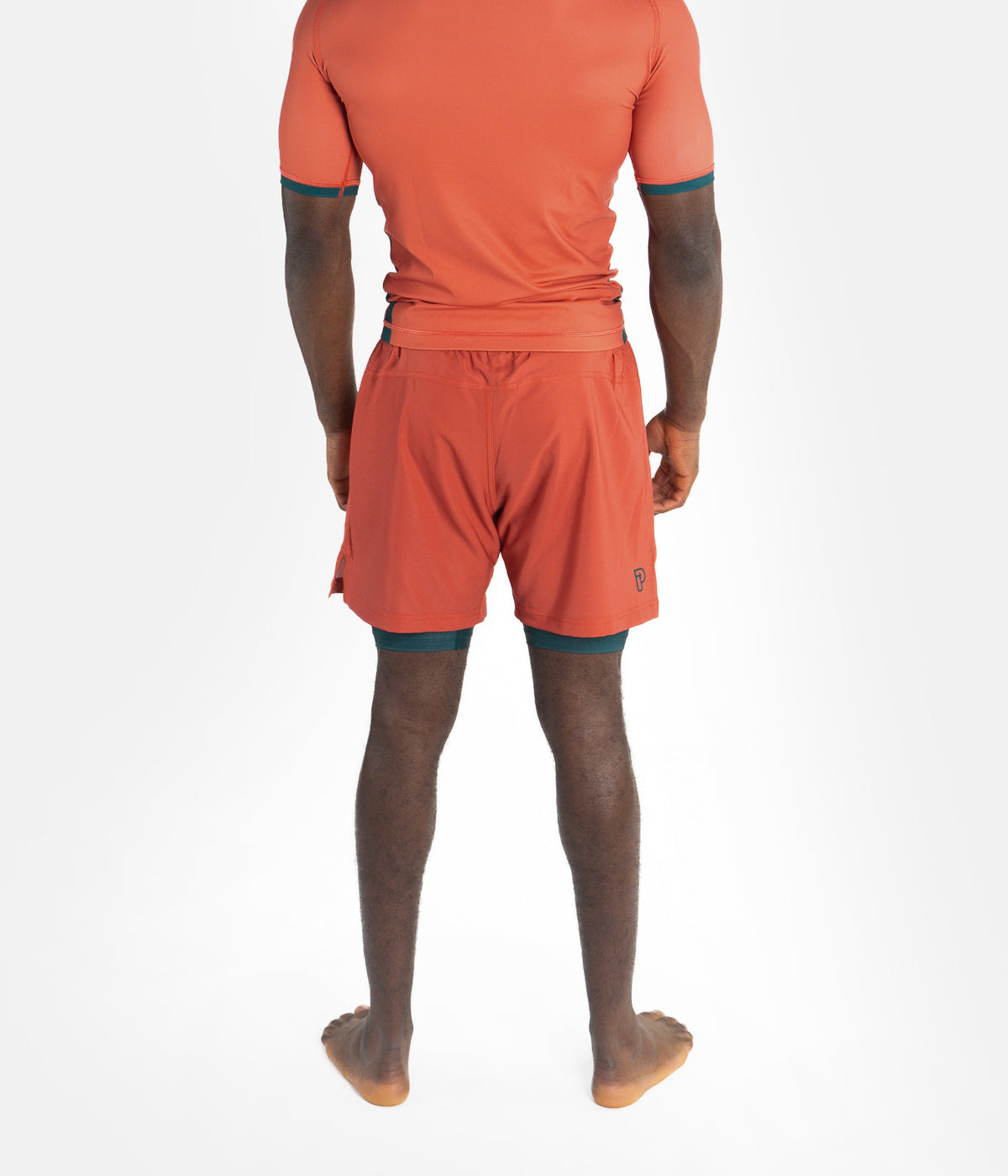 Academy + Hybrid Shorts - Peach Sunset