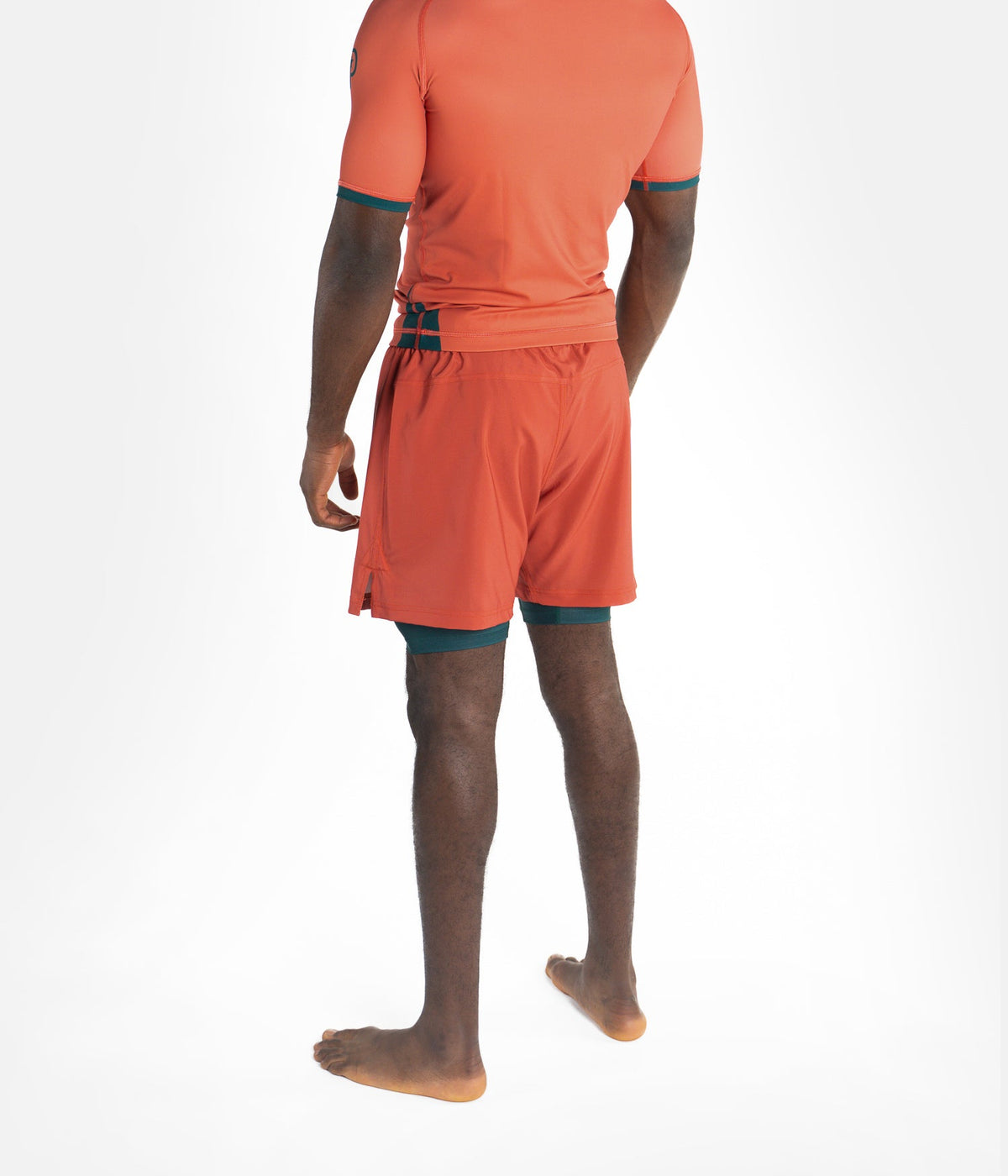 Academy + Hybrid Shorts - Peach Sunset