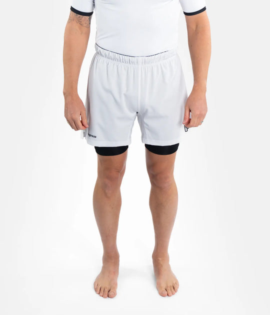 Academy + White Hybrid Shorts