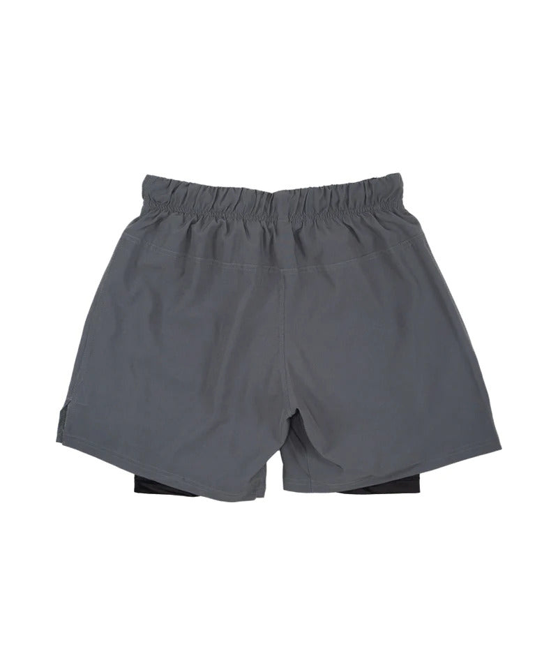 Academy+ Hybrid Shorts - Grey