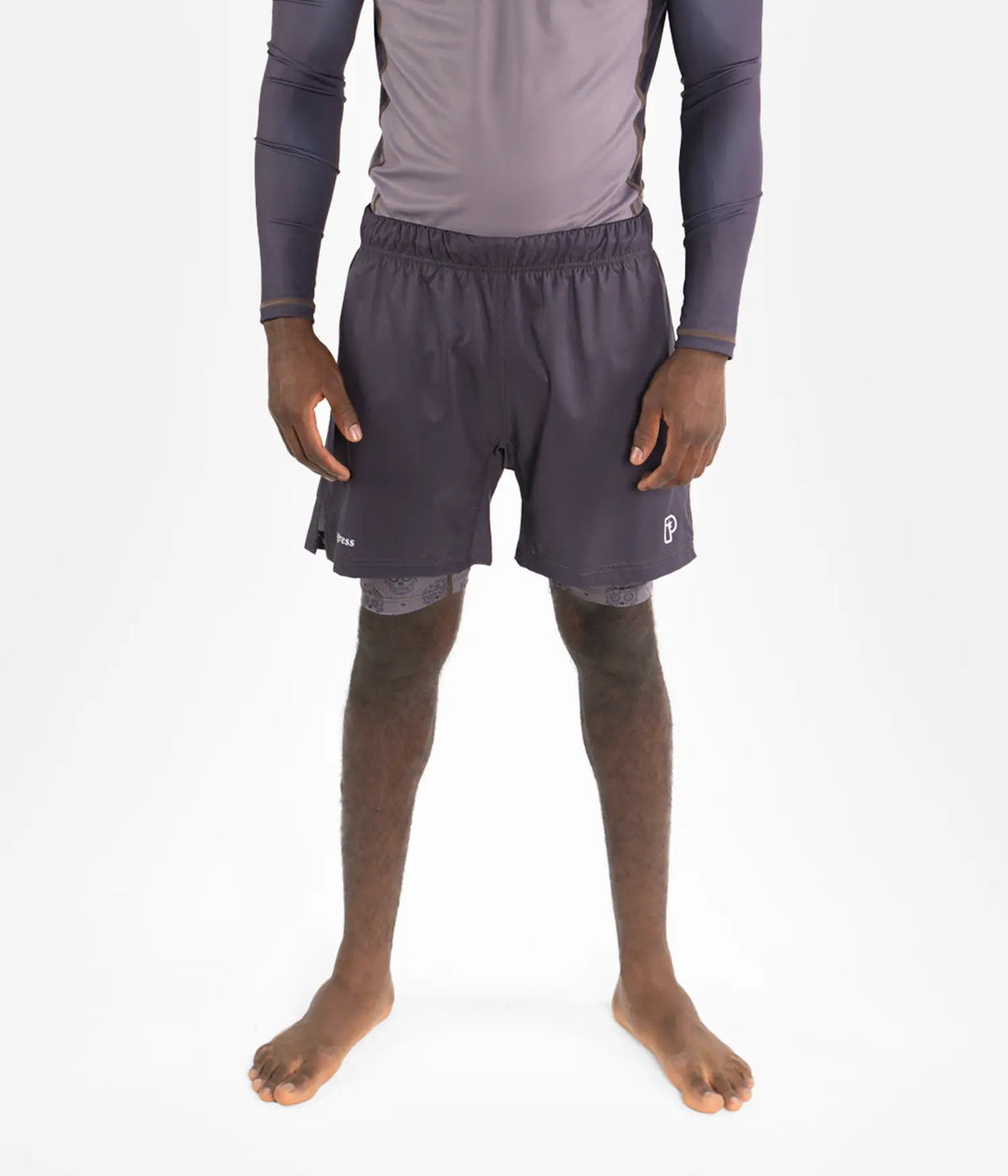 Calavera Hybrid Shorts - Brown