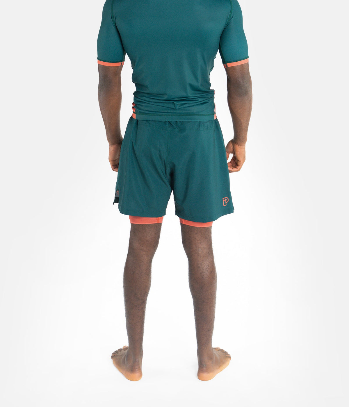 Academy + Hybrid Shorts - Deep Forest Green