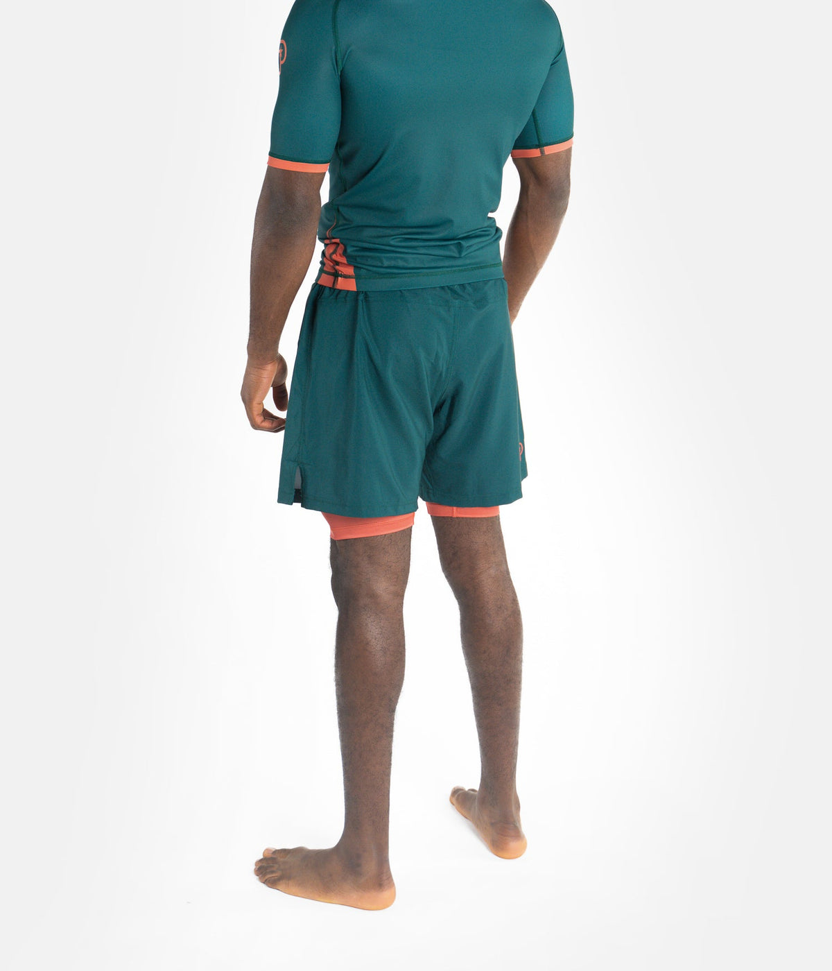 Academy + Hybrid Shorts - Deep Forest Green