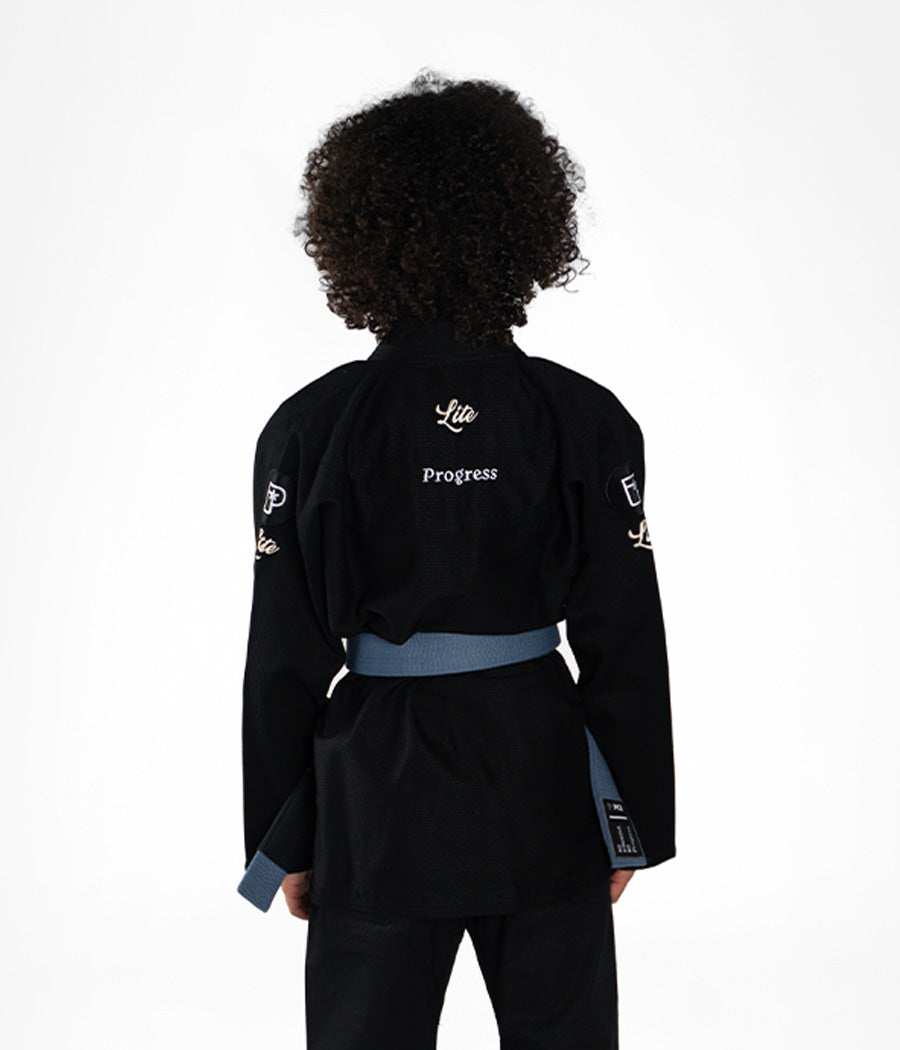 Kids M6 Lite Competition Gi - Black