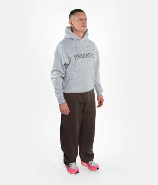 Hazed Ink Hoodie - Heather Grey