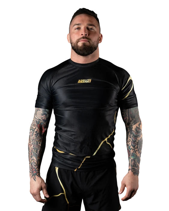 Kintsugi Rashguard - Black