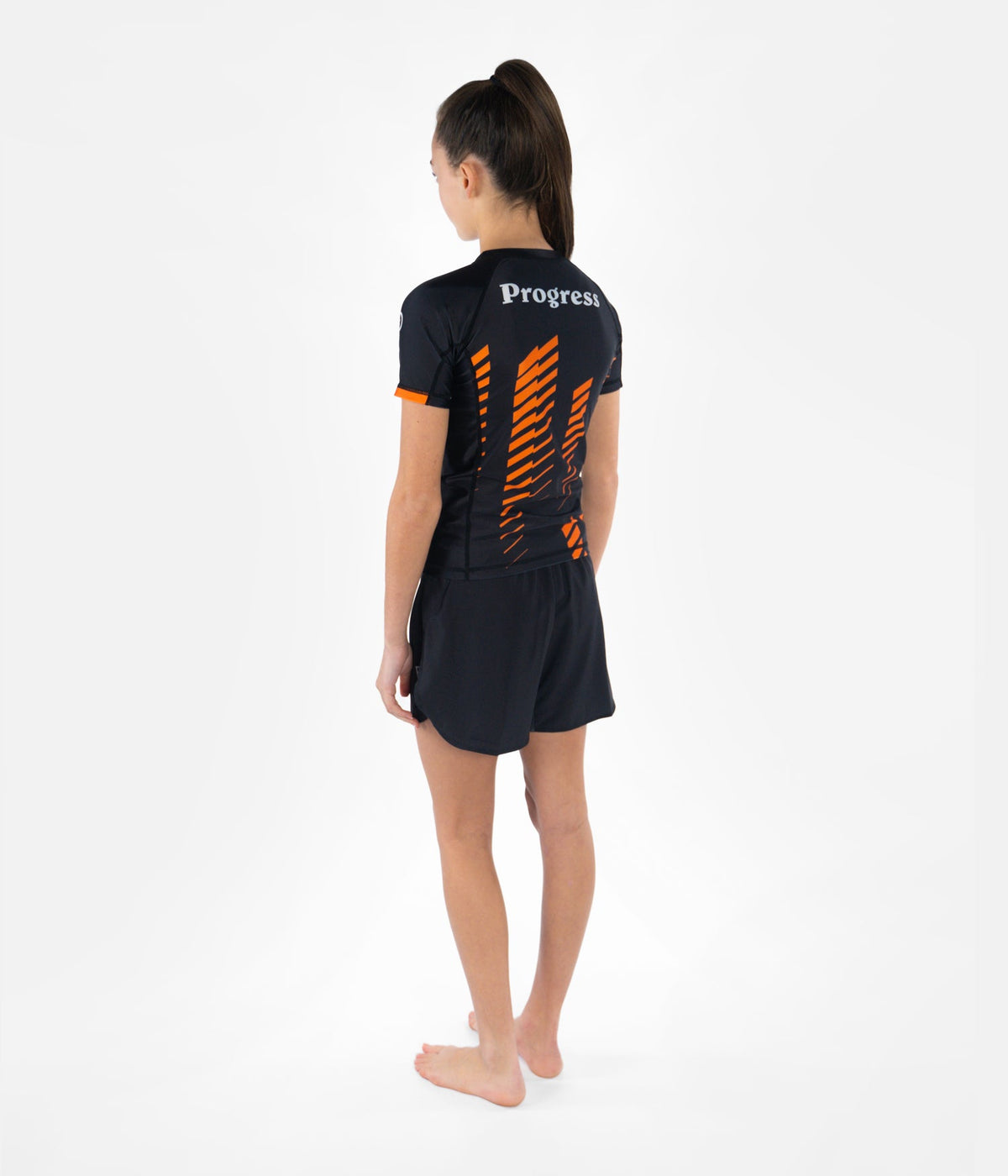 Kids Ranked Rashguard - Orange