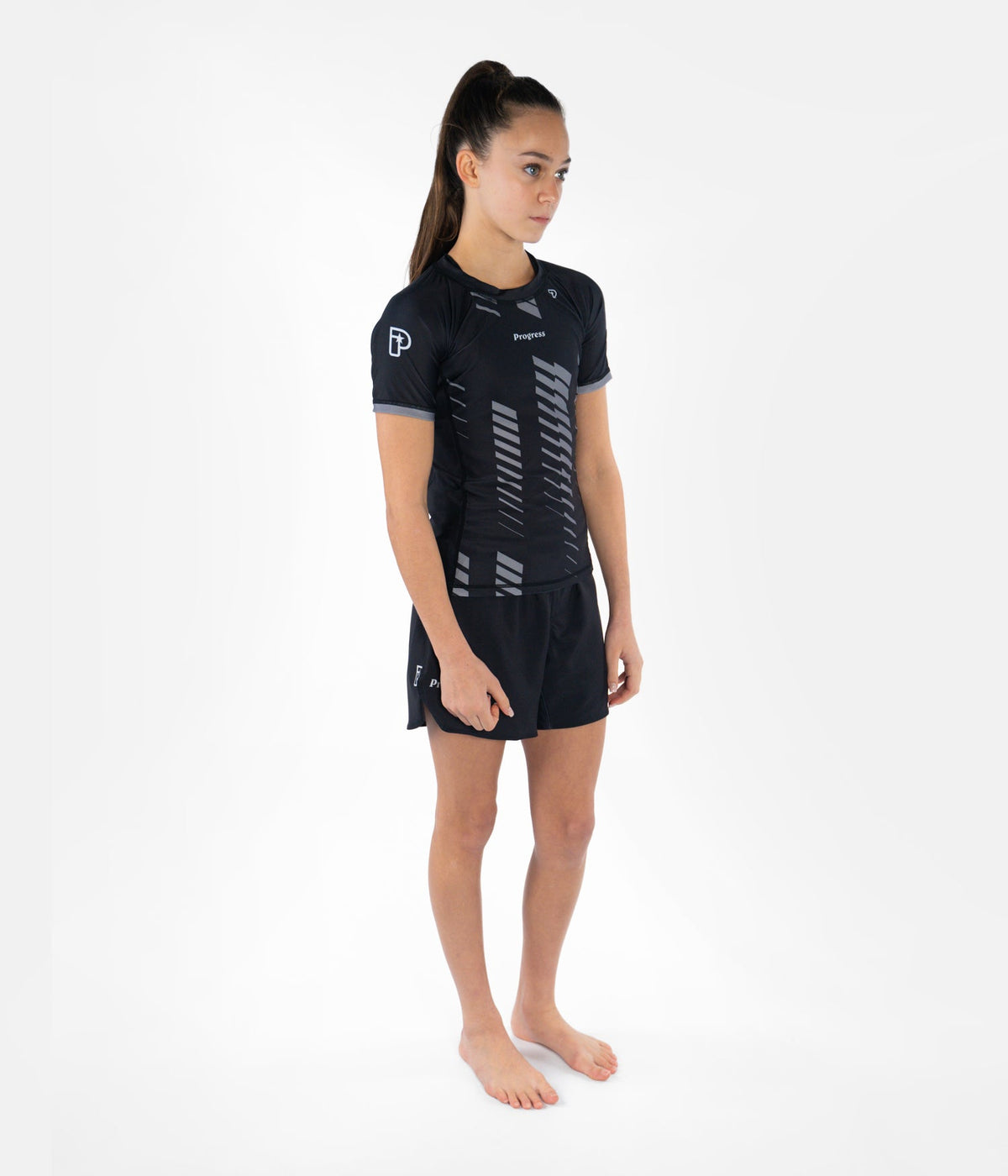 Kids Ranked Rashguard - Grey