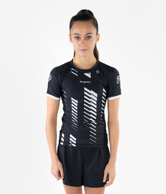 Kids Ranked Rashguard - White