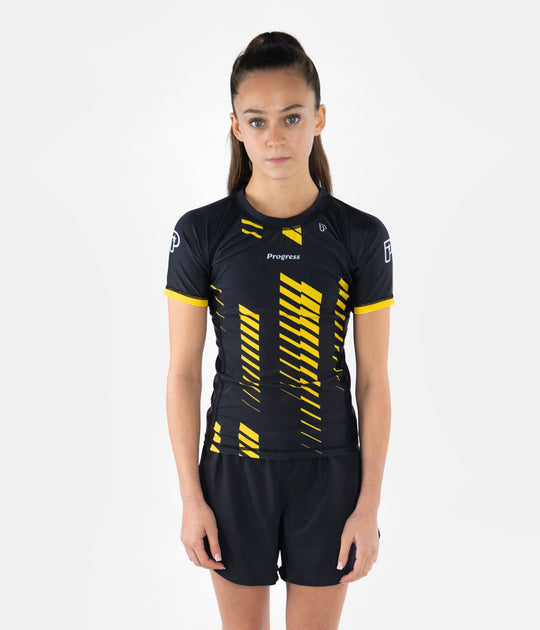 Kids Ranked Rashguard - Yellow