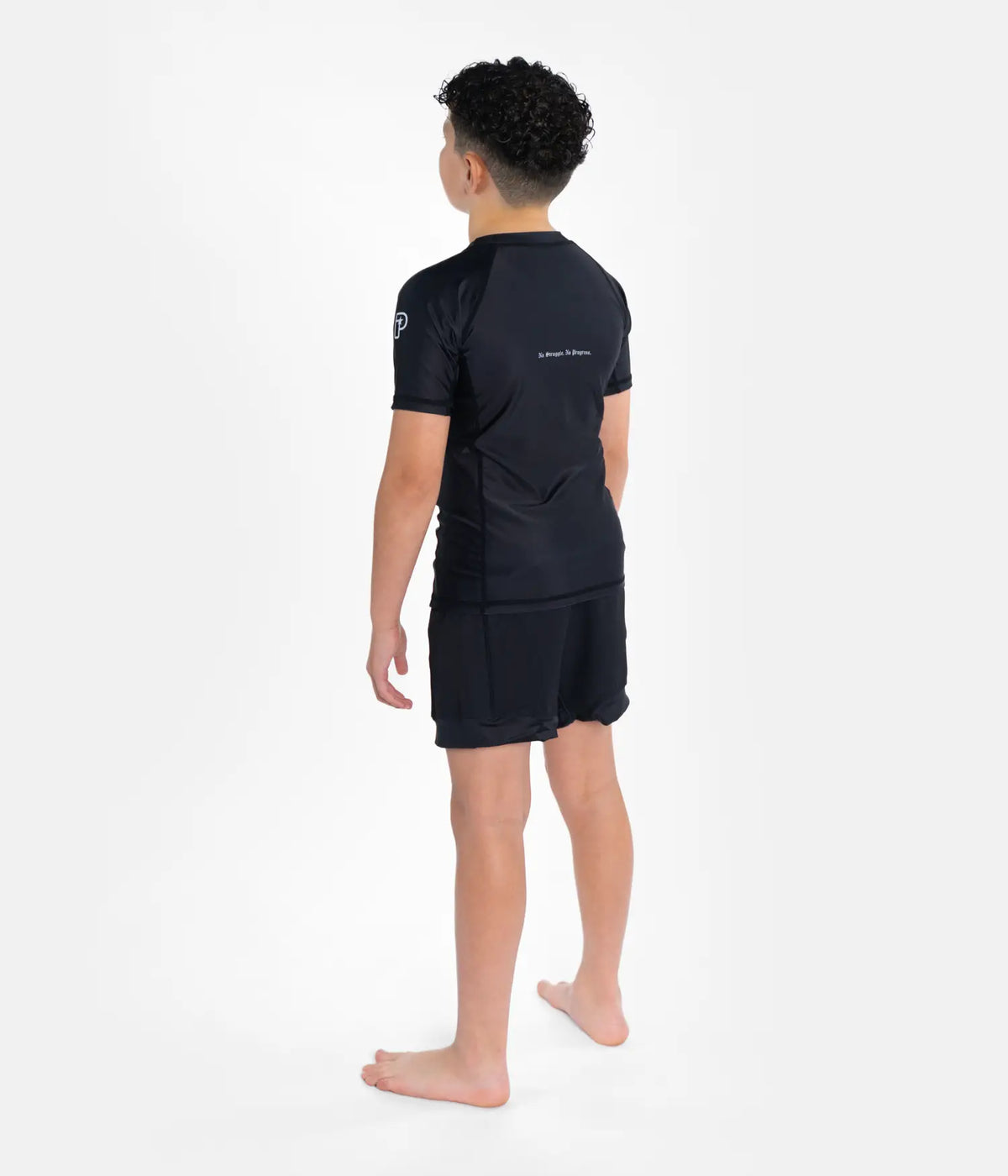 NSNP Kids Rashguard  - Black