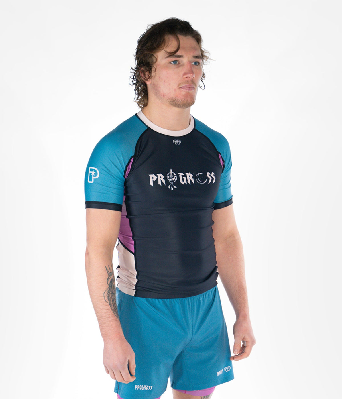 The Occult Rashguard - Blue