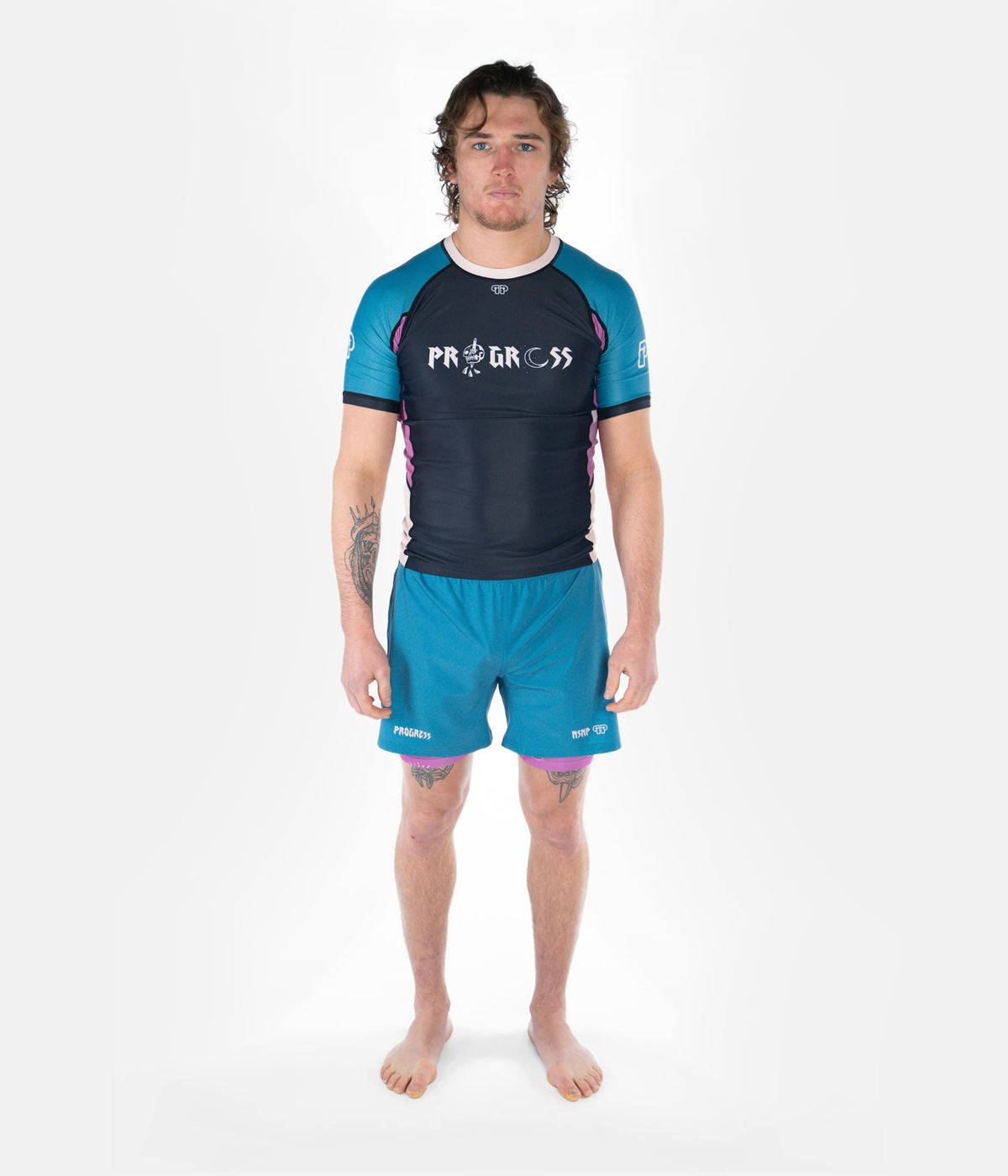 The Occult Rashguard - Blue