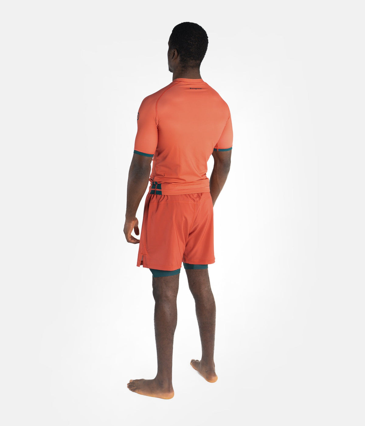 Academy + Hybrid Shorts - Peach Sunset