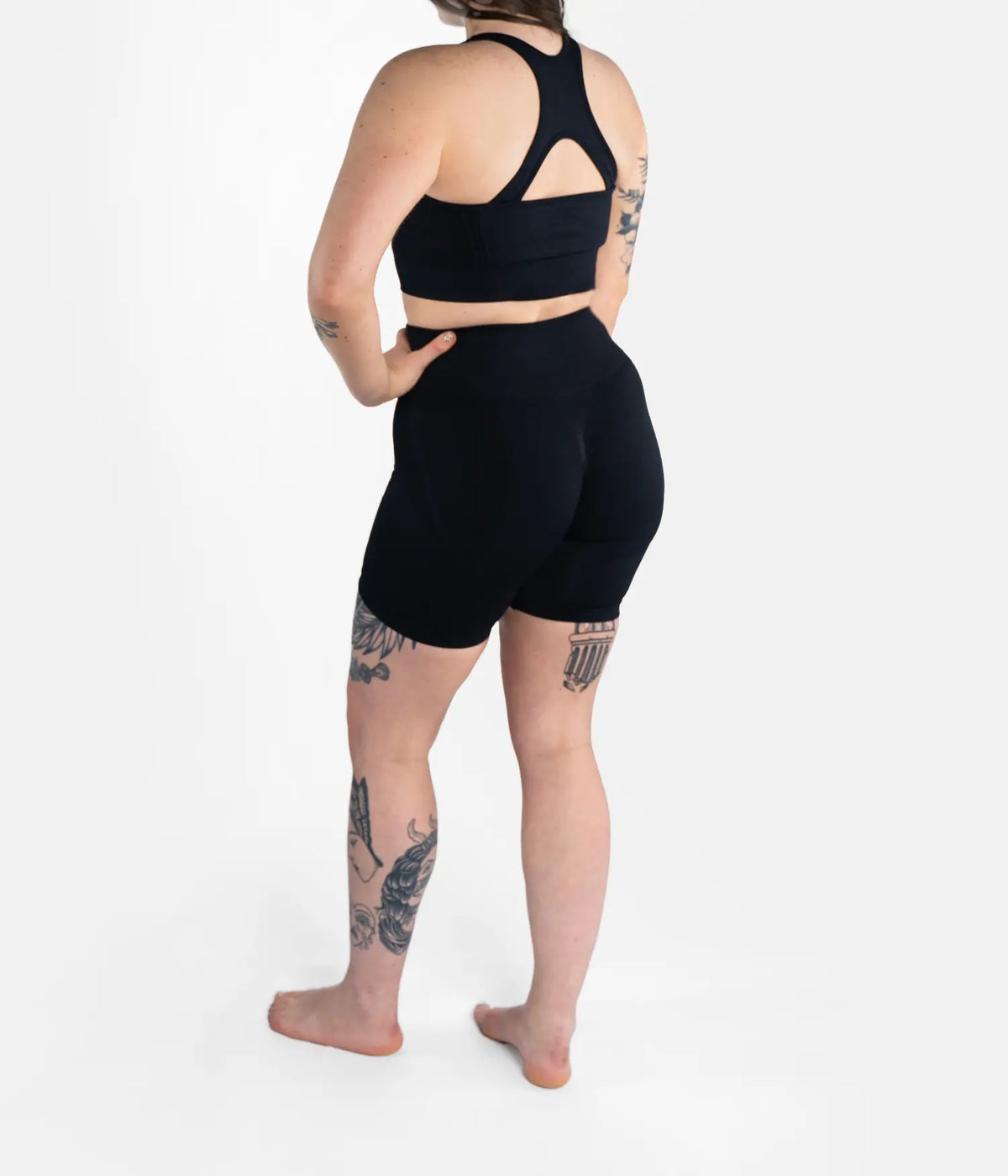 Women&#39;s Pro Seamless Grappling Shorts - Black