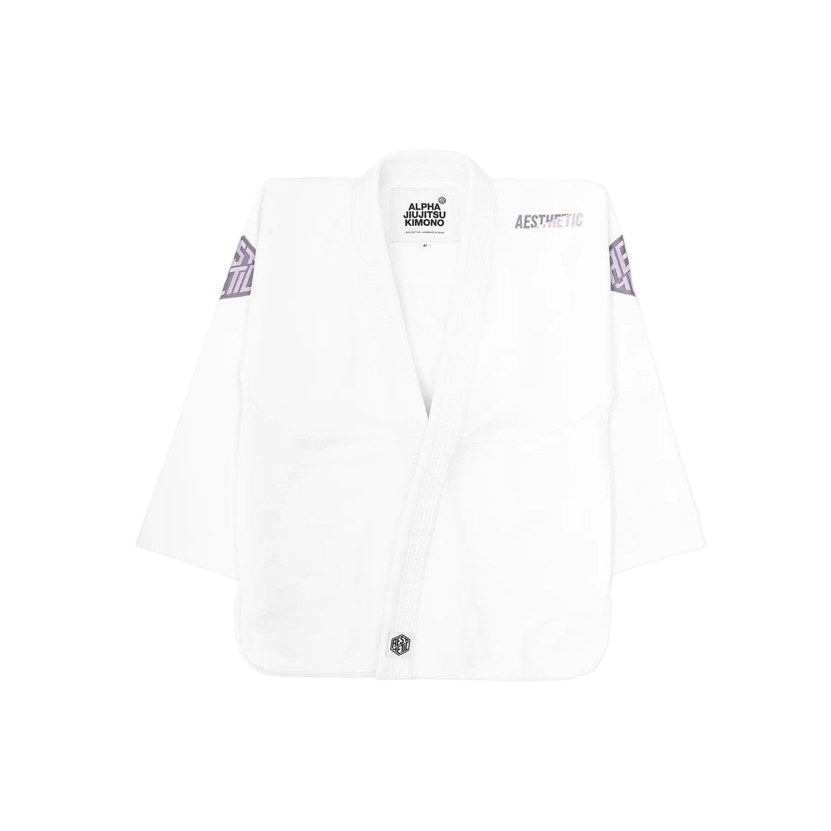 Alpha+ Kimono - White/Lilac