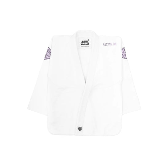 Alpha+ Kimono - White/Lilac