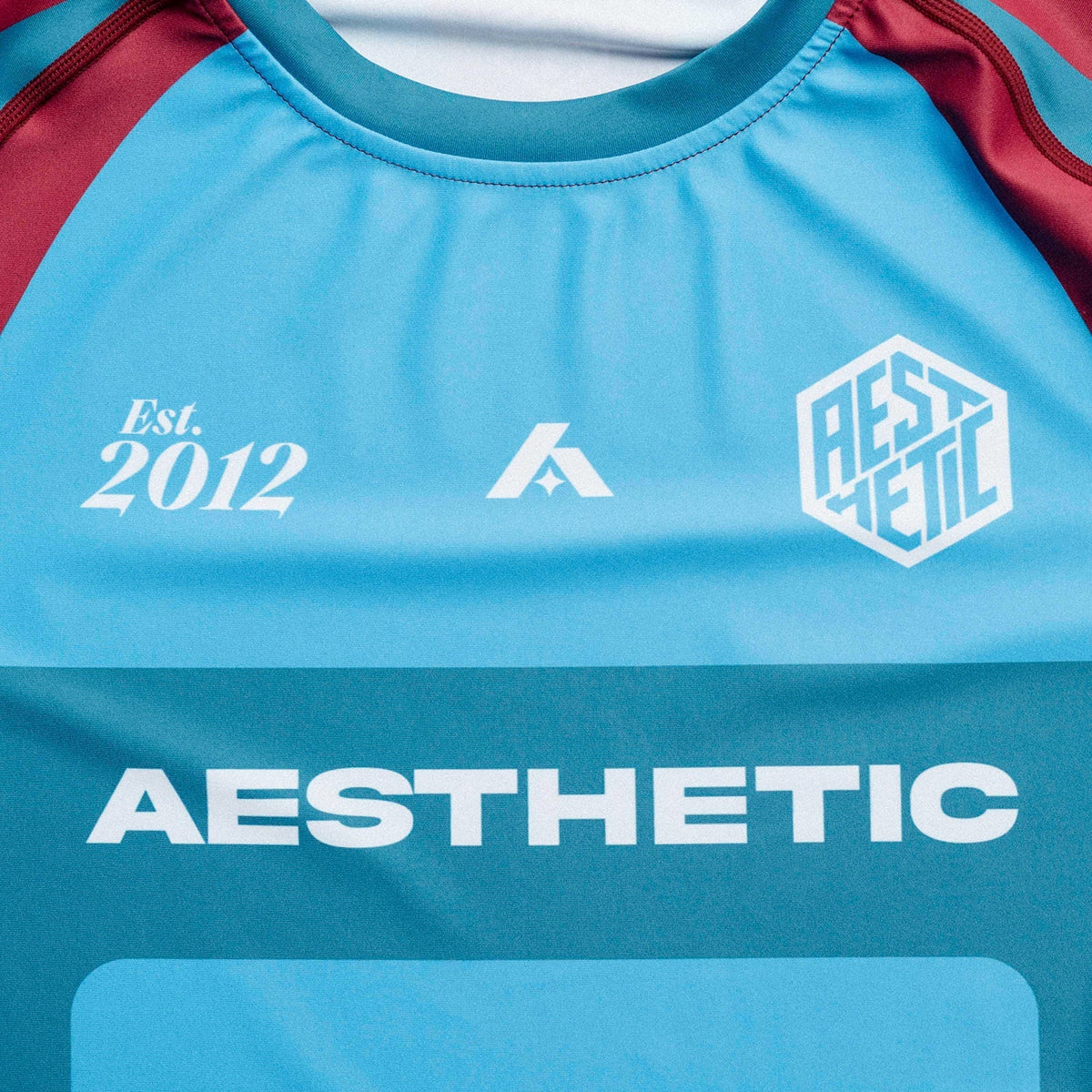 Cross Rashguard - Maroon