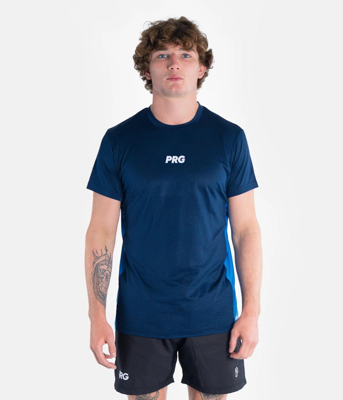 PRG Tech Tee - Navy &amp; Blue