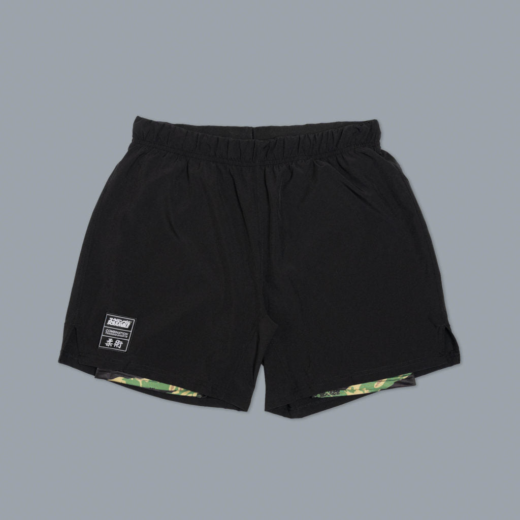 Combination Shorts - Black&amp;Camo