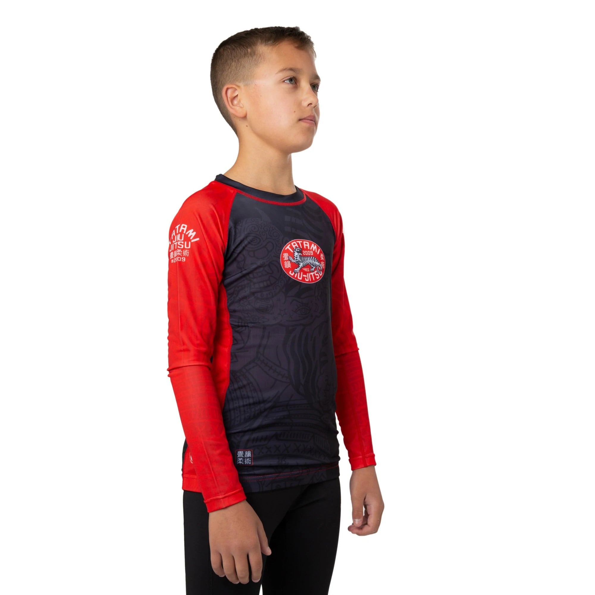 Kids Takedown Tiger Rash Guard - Gear2Roll