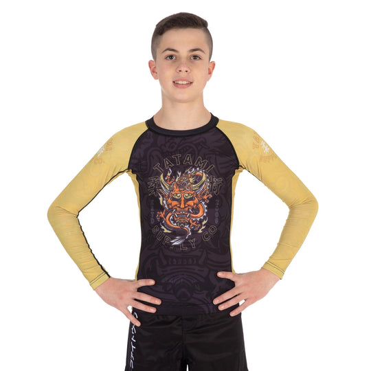 Kids Devils Game Rash Guard