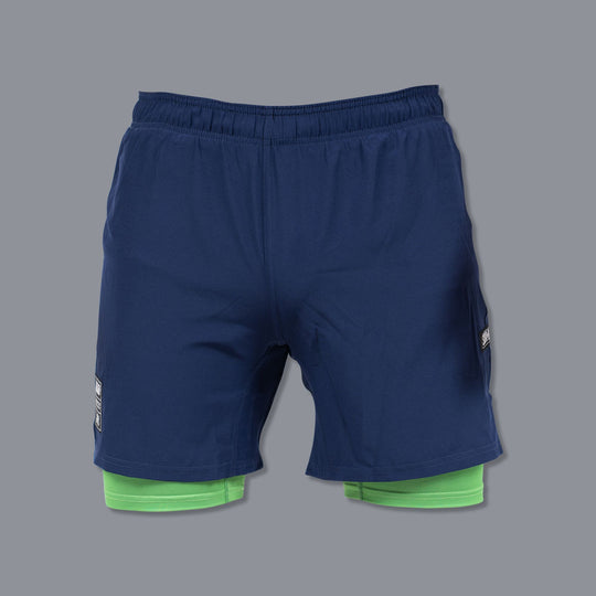 Combination Shorts - Blue&Green