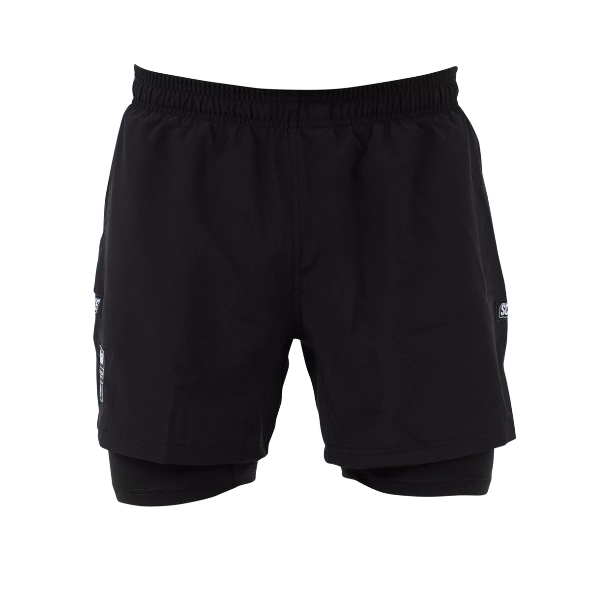 Combination Shorts - Black&amp;Black